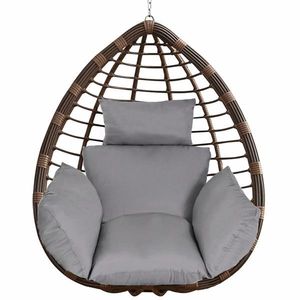 Thicken Soft <b>Egg</b> Swing Chair Pad Headrest Hanging <b>Basket</b> Seat Cushion for Outdoor Use Premium Quality Hanging <b>Egg</b> Chair Cushion - Product Image 3