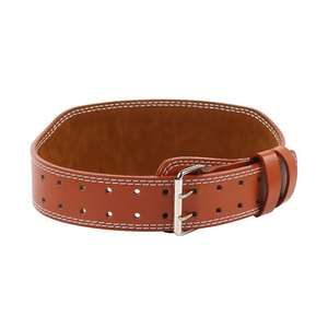 เข็มขัดยกน้ำหนักหนังวัวแท้พิมพ์โลโก้ได้ สำหรับผู้หญิง ระบายอากาศได้ดี อุปกรณ์ฟิตเนสสำหรับการยกน้ำหนัก - Product Image 5