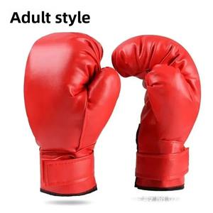 Guantes de Boxeo de Moda con Soporte para Muñeca, Personalizables, Transpirables, de PU, Elegantes y Casuales para Entrenamiento y Protección - Product Image 2