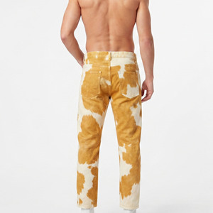 Pantalones de Cuero Genuino con Pelo para Hombre, Estilo Vaquero y Urbano - Product Image 2