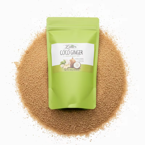 ชาผงมะพร้าวขิงออร์แกนิค OEM บรรจุขวด 300 กรัม - Product Image 2