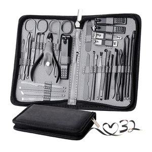 Wholesale <b>Nail</b> Clipper Set With All Manicure Tools Stylish Manicure Kit Manicure Set Professional <b>Nail</b> Clippers Kit - Product Image 1