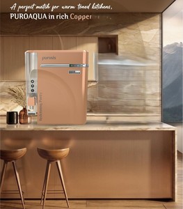 Purificateur d'eau PUROSIS COPPER WATER, système RO ZINC COPPER ALKALINE TDS, capacité de stockage 9L, indicateur LED, matériaux de qualité alimentaire - Product Image 2