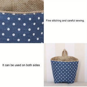 Bolsa de Almacenamiento Plegable de Yute para Ahorrar Espacio y Solución de Transporte Fácil - Product Image 3