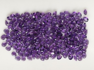 Ametista Africana Natural, Corte Pera de 5x4MM, Gema Suelta de la Mejor Calidad para Joyería - Product Image 5