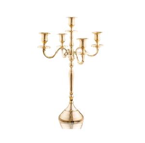 Premium Decorative Iron Metal Candelabra For Wedding Table Arrangement With Elegant Artistic Craftsmanship - Product Image 4