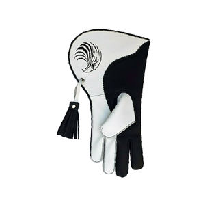 Guantes de Cetrería Falcon Gloves Hawks, Guantes de Entrenamiento para Cetrería, Guantes de Cuero Personalizados de Primera Calidad - Product Image 5
