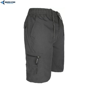 Shorts cargo décontractés en toile respirante et écologique à séchage rapide pour hommes - Idéal pour les voyages, les aventures et la randonnée, coupe ample - Product Image 2