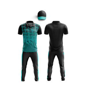 Camiseta y Pantalones de Cricket Sublimados de Secado Rápido |   Uniforme Completo de Cricket para Hombres, Mujeres y Jóvenes, Camiseta Polo y Pantalones - Product Image 2