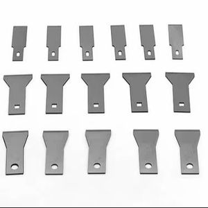 Cuchilla Compactadora de Tamaño Personalizado, Material SKH9, para Reciclaje Eficiente de Láminas y Películas Plásticas, Herramientas Industriales de Peletización - Product Image 1