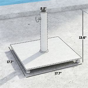 Base e Supporto per Ombrellone da Patio per Terrazze - Accessorio Premium per Arredamento Esterno - Product Image 6