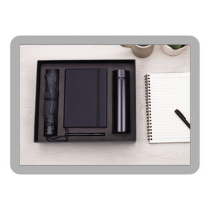 Liviya Business Corporate <b>Gift</b> Set-PU Leather Diary Pen Water Bottle Umbrella Combo Embossed Printing Thanksgiving <b>Easter</b> <b>Gift</b> - Product Image 4