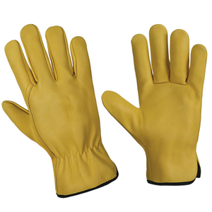 Reinforced Stitched OEM Design Made Full Finger Driver <b>Gloves</b> Competitive Rates High Quality Leather Driving <b>Glove</b> & Mitts - Product Image 5