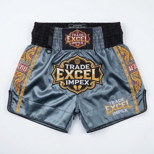 Trade Excel Impex - Pantalones Cortos de Muay Thai y MMA Transpirables con Frente Sólido Personalizables, Ecológicos y de Secado Rápido para Unisex - Product Image 5