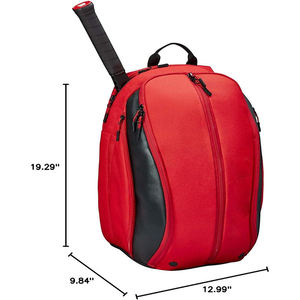 Professional Padded Sling Tennis Bag with Quilted Crossbody Design and Adjustable Shoulder Strap - Product Image 2