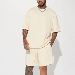 2026 New Style Men's Summer <b>Set</b> Two Piece T Shirt Short <b>Set</b> Running Sports Wear Men Summer <b>Set</b> With Customized Size OEM Serviced - Product Image 5