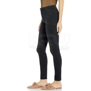 Stylish Slim Fit Winter Women <b>Jeans</b> Pants with Modern Cut <b>Soft</b> 100% Cotton Fabric Breathable & Eco-Friendly for Casual Outfits - Product Image 2