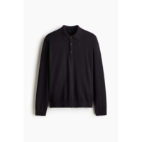 Haut à manches longues pour homme, coupe classique, en maille fine unie, écologique, séchage rapide, toucher doux, respirant, pour tenue décontractée chic