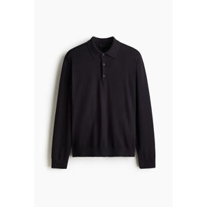 Polo de Punto Fino de Corte Regular para Hombre, Suave al Tacto, Transpirable, de Manga Corta, para Uso Casual Elegante en Verano - Product Image 3