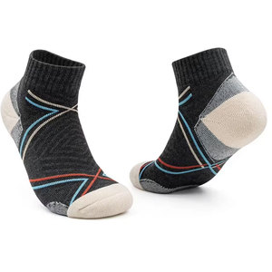 Unisex Premium Custom Polyester Wool-Lined Anti-Slip Striped Crew <b>Socks</b> for <b>Winter</b> Hiking & Outdoor Sports - Product Image 6