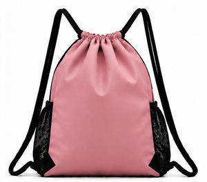 Sac à dos en polyester premium avec cordon de serrage, léger, idéal pour la gym, le sport, les voyages, l'école, les événements, le rangement de cadeaux, vente en gros, fitness - Product Image 2