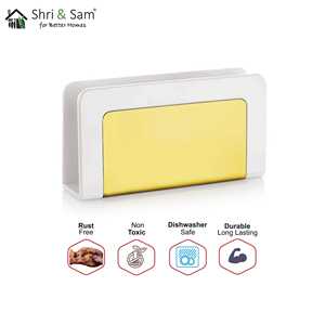 Ronds de serviette carrés élégants en acier inoxydable Porte-serviettes Cera - Product Image 1