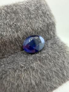 Zafiro Azul Natural, Corte Ovalado, Calibrado, Piedra Preciosa Suelta de 1.55 Quilates, Ceilán, Sri Lanka, para Joyería Personalizada, Color Zehra Gems - Product Image 5