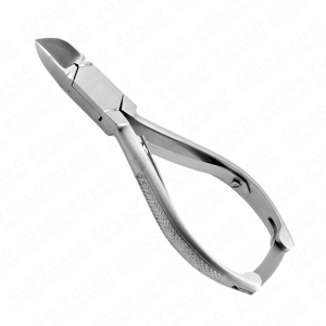 Heavy Duty Black Stainless Steel Toenail Cutter Professional Nail Nipper with PU <b>Leather</b> <b>Pouch</b> Custom Logo OEM - Product Image 4