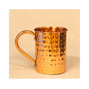 Ensemble de mugs classiques en cuivre pour Moscow Mule, design artisanal, pour cocktails, vaisselle durable pour la cuisine et le bar. - Product Image 3
