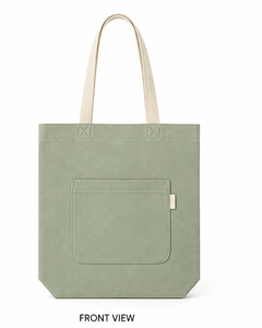COTTON VOYAGE Custom High Quality Low Price Durable Large Capacity Canvas Shopping Tote <b>Bag</b> open Closure <b>Long</b> Handle Shopping - Product Image 1