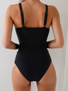 Maillots de bain une pièce personnalisés pour femmes, maillots de bain OEM pour femmes, vente chaude, maillots de bain à impression personnalisée - Product Image 5