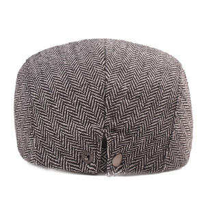 Gorra Boina Newsboy Unisex Ajustable 2026 Transpirable Impermeable con Estampado de Leopardo Oxford Lavado para Fiesta Verano Estilo Ivy Plana Cabbie Personalizada OEM - Product Image 2