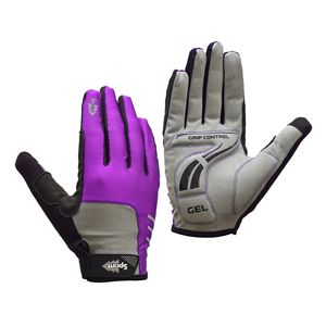 Guantes de Ciclismo Negros de Dedo Completo, Transpirables, Antideslizantes, con Gel en la Palma, para Ciclismo y Deportes al Aire Libre - Product Image 1