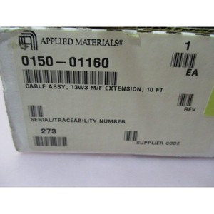 Cable AMAT 0150-01160, Extensión 13W3 M/F, 10 - Equipo y Piezas de Semiconductores de Confianza de Tradicción Global - Product Image 1