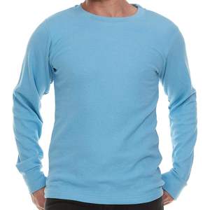 Camiseta Térmica de Manga Larga de Jersey Suave Personalizada, Algodón Premium, Fabricante de Ropa OEM, Marca Privada, Venta al Por Mayor - Product Image 3