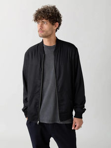 Chaqueta Bomber de Poliéster Personalizada de Alta Calidad, Resistente al Viento, Diseño Moderno, Cierre de Cremallera, Chaqueta Bomber de Invierno para Hombre - Product Image 3