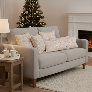 SOGA Juego de 6 fundas de almohada Dezi Cream, fundas de cojín geométricas, 4x 45 cm y 2x 30x50 cm, accesorios para decorar tu espacio - Product Image 6