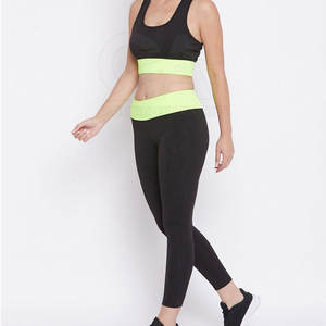 Conjunto de Yoga sin Costuras para Mujer, 2 Piezas, Leggings de Cintura Alta y Sujetador Deportivo, Conjunto para Gimnasio y Entrenamiento, Logotipo Personalizado - Product Image 4