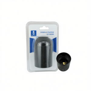 CAQUILLO PLASTICO E27 Nero con Base per Lampada Elettrica per Ventilatori da Soffitto Uso Domestico - Product Image 2