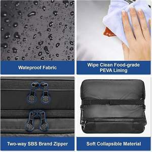 Sac isotherme double couche multifonctionnel et réutilisable en PEVA imperméable pour le camping – Vente chaude - Product Image 3