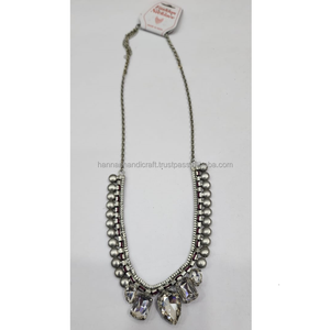 Conjunto de Collares de Resina Hechos a Mano, Collar de Cuentas de Resina, Gargantillas Personalizadas de Fashion Gallery, Cuentas con Corte de Corazón, Accesorios para Fiestas - Product Image 4