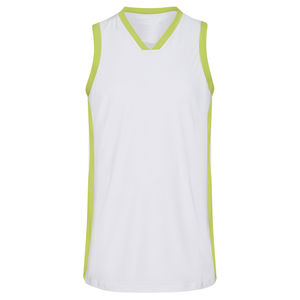 Maillot de basket-ball d'été pour hommes, personnalisable, en polyester, vêtements de sport, bretelles réglables, nom de l'équipe imprimé, OEM/ODM - Product Image 1