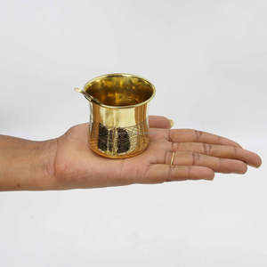 Panchpathiram panchatra panchapalli ทองเหลืองทำด้วยมือสำหรับ pooja/สลักบูชา - Product Image 4