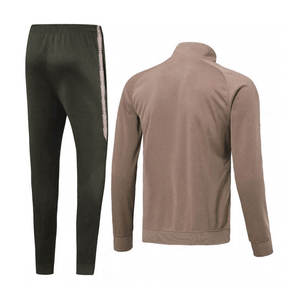Ensemble de survêtement 2-en-1 pour homme, imprimé, uni, crocheté et brodé, en mélange polyester/coton respirant, idéal pour le sport et les loisirs en hiver - Product Image 1