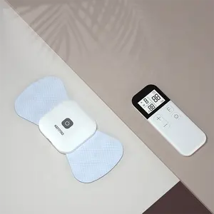 Neues tragbares Mini Wirelessneck Cervi cal Massager Stimulator Tens EMS Elektro massage gerät Mini Back Body Massager