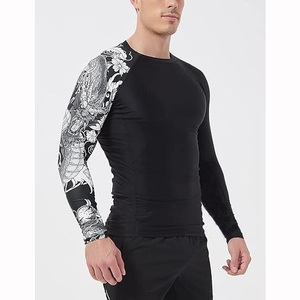 Custom Printed <b>Compression</b> <b>Shirt</b> Men Gym Wear Long Sleeve Fitness Apparel Manufacturer <b>Compression</b> <b>Shirt</b> - Product Image 6