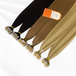 Vente en gros Prix d'usine Ruban pour cheveux humains Vietnam 100% à un tirage Cuticule alignée Ruban brut vierge dans les extensions de cheveux - Product Image 1