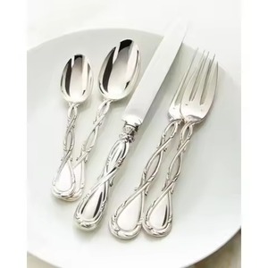 Elegant Catering Dining Stainless Steel Cutlery Set Premium Restaurant <b>Flatware</b> - Product Image 2