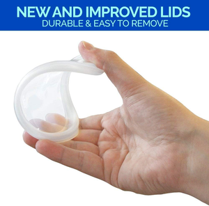 Contenedores de Plástico PP de 16 oz con Tapas (Paquete de 48), Diseño Moderno, Desechables, Reutilizables, para Congelador, para Fiestas, para Sopa - Product Image 6