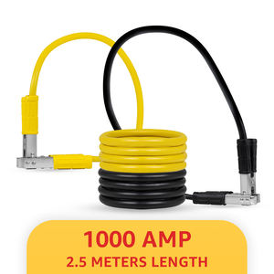 Câbles de démarrage de batterie de voiture Roadpower Heavy Duty 2,5 m, 500 A à 1200 A, puissance de démarrage fiable adaptée à plusieurs véhicules - Product Image 4